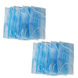 Welimark WMFM01 Blue Disposable 3-Ply Surgical Face Mask without Valve, KE-DTKT-PKEM (Pack of 200)-picture-34