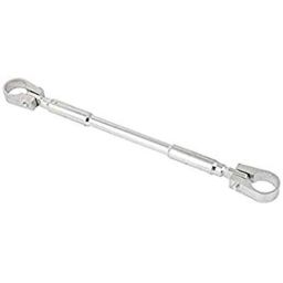 AOW Handlebar Cross Bar Steering Wheel Strength Lever Bar (Silver) for Bajaj Pulsar 150-picture-5