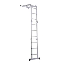 Corvids 16 Steps 14.5ft Aluminium Foldable Multipurpose Super Step Ladder, CALM-404 PRO image 2