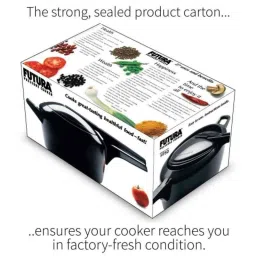 Hawkins Futura 5 Litre Hard Anodized Pressure Cooker, FP50 (Pack of 3) image 5