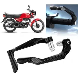 Auto Pearl 2 Pcs Aluminium Carbon Black Brake Clutch Lever Set for Hero HF Dawn-picture-25
