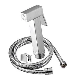 ZAP Brass Health Faucet with1.5m Stainless Steel Tube &a; ABS Hook (Pack of 3)-picture-0