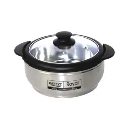 Breeze Royal 2500ml Stainless Steel Casserole (Pack of 5)-picture-12