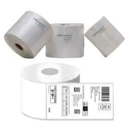 Securement 250 Pcs 4x6 inch White Direct Thermal Shipping Label Roll image 2