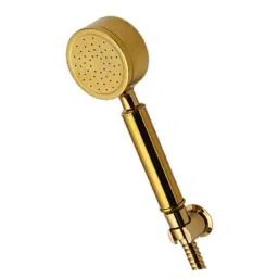 Azaro Gold Plated Wall Mixture Set with Hand &a; Overhead Shower image 2