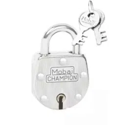 Bonus Champion 54mm Alloy Steel CPF Finish Padlock with 2 Keys-picture-17