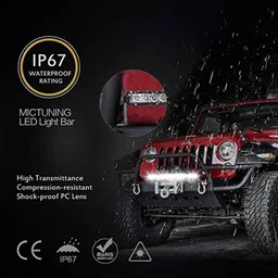 Kozdiko 21 inch 12V &a; 24V Spot Beam CREE LED Offroad Light Bar for Mercedes Benz G-Class-picture-31