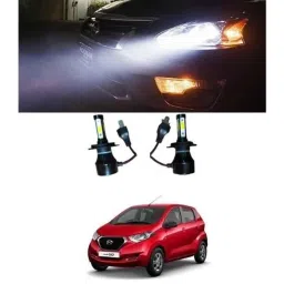 Trigcars 2 Pcs 50W 4 Side Micro Chip Heavy Duty Car LED Headlight Set for Datsun Redi Go-picture-15