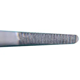 KDB 10 inch Stainless Steel Tooth Dissecting Forceps image 2