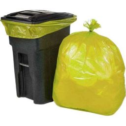 Oriley 21x25 inch Yellow Eco-Friendly Biodegradable Trash Can Liner Garbage Bag, 200083 (Pack of 60)-picture-32