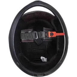 Studds Professional Black Motorbike Helmet with Black Strip, Size (L, 580 mm) image 3