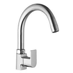 ZAP Bolt Brass Swan Neck Single Lever Kitchen Faucet-picture-16