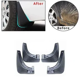 Kozdiko 4 Pcs O.E Type Custom Fit Front &a; Rear Mud Flap Set for Skoda Kushaq image 4