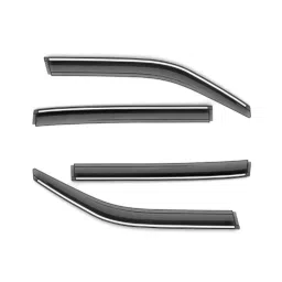 GFX GFWV-063 Silver Line 4 Pcs Wind Visor Set for Nissan Magnite 2021 image 3