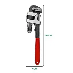 B K Jagan &a; Co 24 inch Iron Open End Pipe Wrench image 4