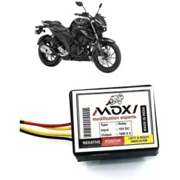 Auto Pearl 12V Black Front &a; Rear Flasher Indicator Light for FZ 25 BS6-picture-21