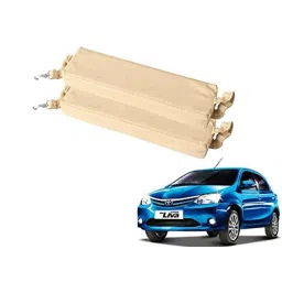 Kozdiko 2 Pcs Beige Seat Gap Filler Set for Toyota Etios Liva-picture-39