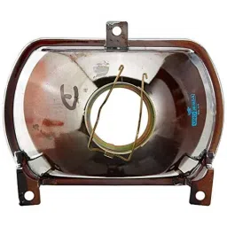 Uno Minda Left &a; Right Both Side Square Hard Coated Lens Headlight for Sonalika Tractor, HL-5528BM image 2