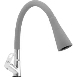 Neelkund Opal Prime Smart Brass Grey Chrome Finish Flexible Swan Neck Pillar Tap with 360 deg Swivel Spout for Kitchen &a; Wash Basin-picture-31