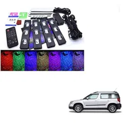 Kozdiko 4 Pcs Plastic LED Car Starlights Kit with 7 Different Colors for Skoda Yeti-picture-46
