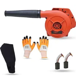 Hillgrove 800W Plastic Red Electric Air Blower with Carbon Brushes &a; Gloves, HGCM1062-image-63
