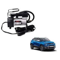 Kozdiko 12V DC Heavy Duty Metal Tyre Inflator for Tata Punch, TYRE_INFLATOR_Punch-picture-24