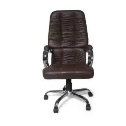 Adiko Leatherette Brown High Back Executive Chair with Armrest, ADVN WR BR HB 2015 image 2
