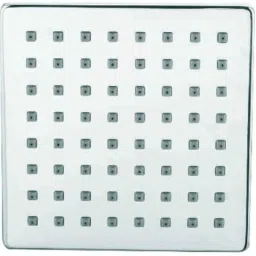 Evic Rain 6x6 inch Brass Chrome Finish Silver Wall Mounted Overhead Shower-picture-25