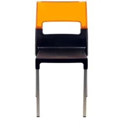 Supreme Diva 37.5x84.6x50.5cm Plastic Orange &a; Black Chair, SUPDIVAORGBLK16-picture-40