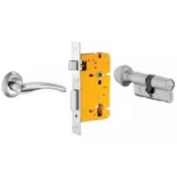 Dorset ML Series Onix 60mm Stainless Steel Door Handle Lock Set with Coin &a; Knob-picture-21