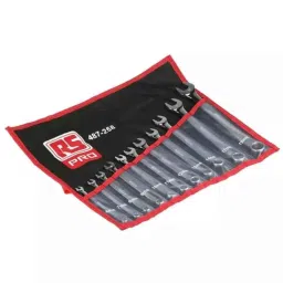 RS Pro 11 Pcs Chrome Vanadium Steel Spanner Set, 487258-picture-30