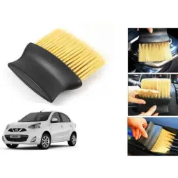 Auto Pearl Nylon Beige Car Dashboard Dust Cleaner Brush for Micra XE-picture-42