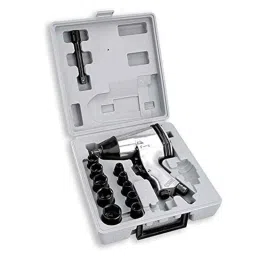 Cazar 17 Pcs 1/2 inch Fixed Square End &a; Hex End Air Impact Wrench Kit image 3