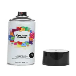 Cosmos 400ml Gloss Black Spray Paint, COS-39 image 3