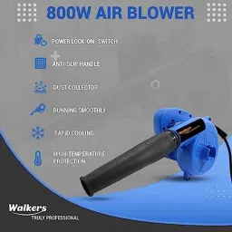 Walkers 800W Plastic Red Electric Air Blower with Carbon Brushes &a; 8 inch Adjustable Wrench, WKCB267 image 2
