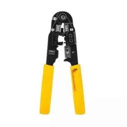 Malfah Enterprises Deli DL381008 205mm Steel YellowBlack Crimping Tools-picture-12