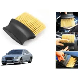 Auto Pearl Nylon Beige Car Dashboard Dust Cleaner Brush for S Class-picture-13