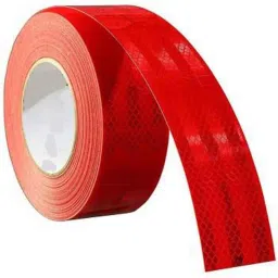 Just Rider Red Reflective Warning Safety Tape image 3