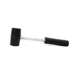 Lovely 1.5 inch Rubber Hammer with Steel Handle image 2