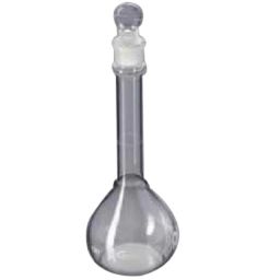 Glassco 250ml Clear Volumetric Flask with Penny Head Glass Stopper, 130.524.08-picture-41