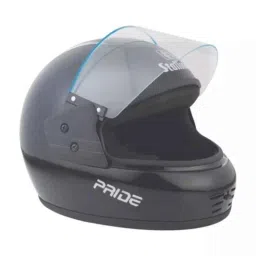 Stallion Blk Pride Polycarbonate Black Full Face Helmet, Size: Medium-picture-38