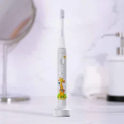 Oracura KSB200 Sonic Peach Rechargeable Electric Toothbrush for Kids with 1 Year Warranty image 3