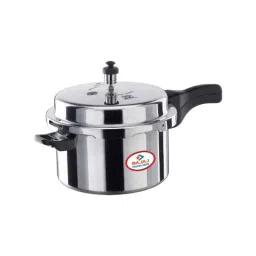 Bajaj 5 Litre Majesty PCX 5 Silver Pressure Cooker (Pack of 3)-picture-30