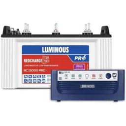 Luminous Eco Watt Neo 700 600VA Square Wave Inverter &a; Redcharge RC 15000 Pro 120Ah Tubular Battery Combo-picture-45