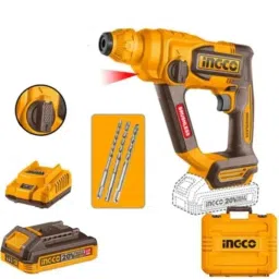 Ingco 20V 850rpm Cordless Rotary Hammer with 3 Pcs Drills, Battery &a; Charger, CRHLI201881-picture-18