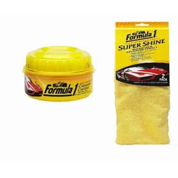 Formula 1 Combo of 230g Carnauba Paste Wax &a; Super Shine Microfiber Polishing Towel-picture-25