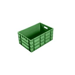 Supreme 600x400x280mm 57 Litre Green Premium Plastic Crate, SCH-604028-picture-7