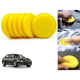Auto Pearl Polyurethane Beige Washing &a; Waxing Polish Foam Sponge for 3Series (Pack of 6)-picture-48