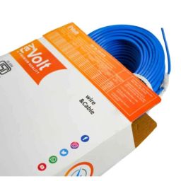 RayVolt 2.5 Sqmm Blue FR PVC Housing Wire, Length: 90 m-picture-19