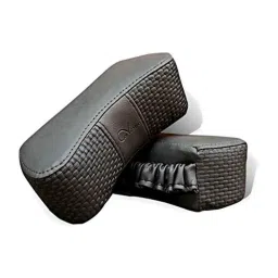 Kozdiko 2 Pcs Memory Foam Grey Car Vastra Neck Rest Cushion Set for Maruti Suzuki Alto, koz_5331 image 2